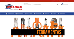 Desktop Screenshot of calura.com.br