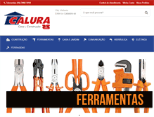 Tablet Screenshot of calura.com.br